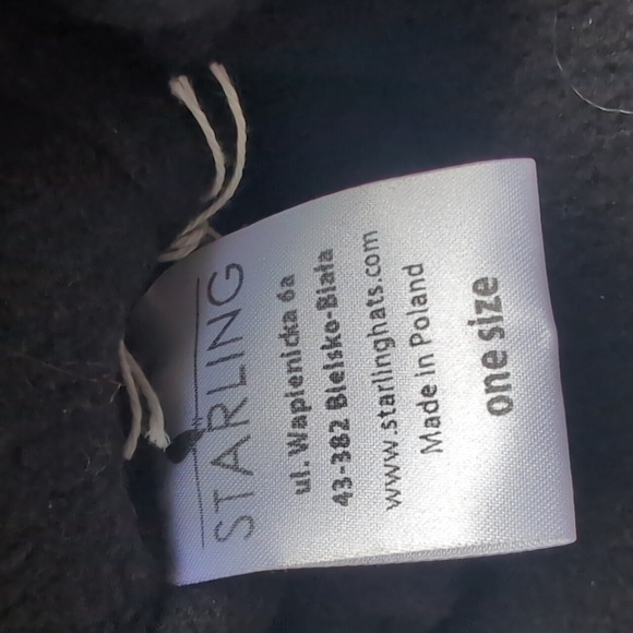 Starling Faux Fox Fur Fleece Lined Warm Winter Knit Hat NWOT Small - Picture 6 of 10